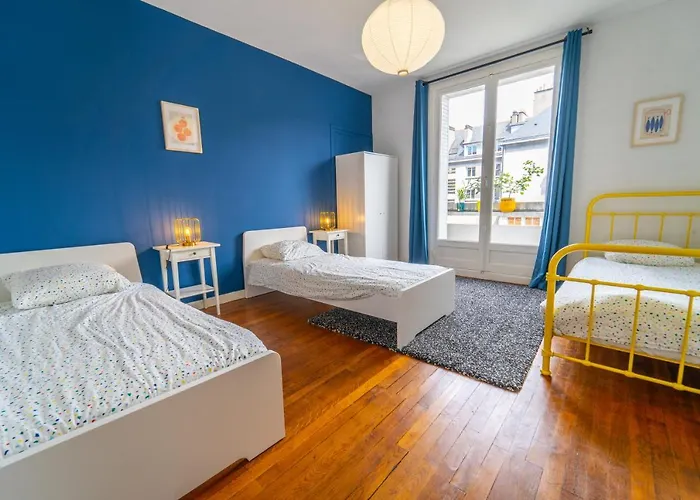 Hyper Centre - Balcon - Arrivee Autonome Апартаменты Тур